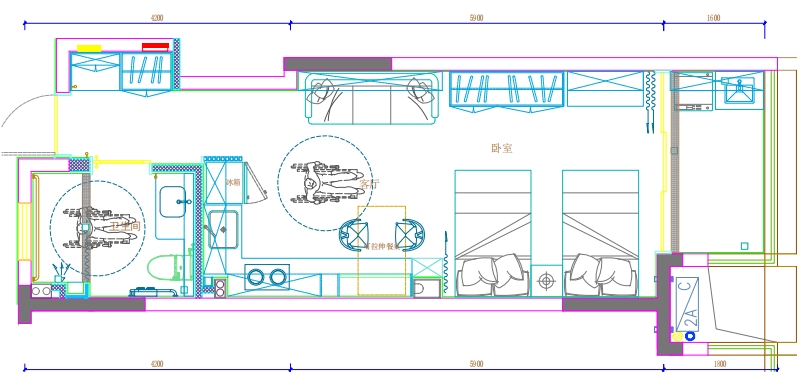 适老化家具设置案例|汇鑫九如天宝·天禧颐养公寓—U乐国际适老家具厂家
